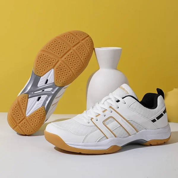 Factory Custom Indoor Spring Sport Shoes Professional Lightweight Female Volleyball Shoes Woman Badminton Pickleball Shoes - Image 3