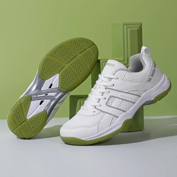 Factory Custom Indoor Spring Sport Shoes Professional Lightweight Female Volleyball Shoes Woman Badminton Pickleball Shoes - Image 2
