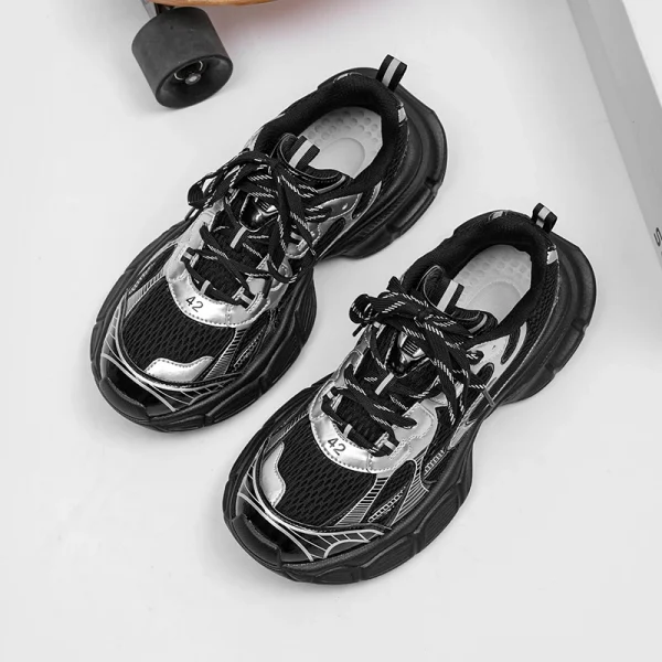 2025 High Quality Designer Sport Shoes Women Casual Chunky Stylish Shoes  Latest Sneakers for Men - Image 2