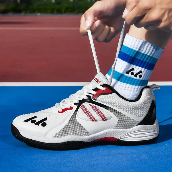 Outdoor Padel Shoes Summer Tennis Style Shoe Custom Mens Volleyball Badminton Shoes for Women - Image 2