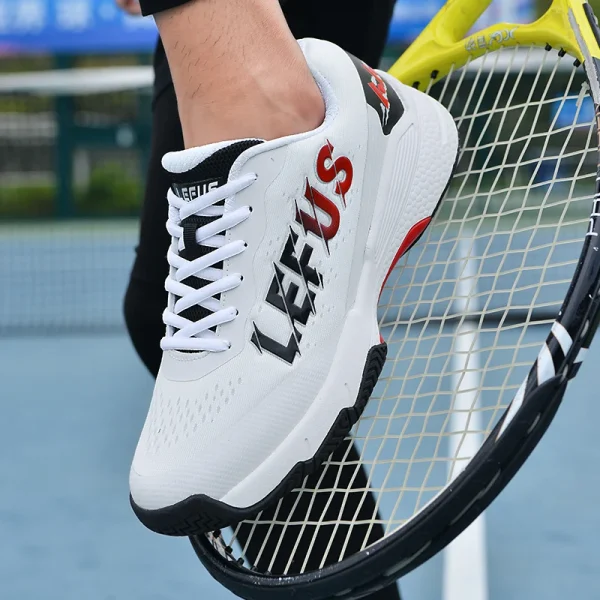 New Professional Badminton Shoes for Men and Women With Anti-slip Wear Breathable Tennis Volleyball Table Tennis Shoes - Image 3