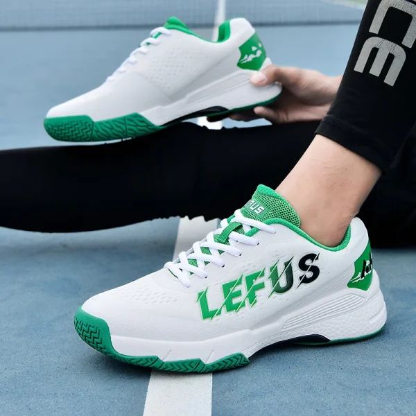 New Professional Badminton Shoes for Men and Women With Anti-slip Wear Breathable Tennis Volleyball Table Tennis Shoes - Image 4