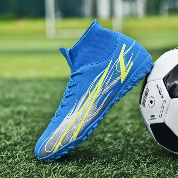2023 Fashionable Style Cheap Turf Sport Indoor Soccer Shoes Football Boots for Men - Image 3